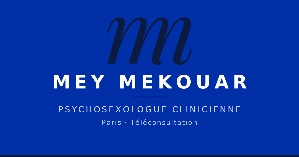 Mey Mekouar, psychosexologue clinicienne — Paris et téléconsultation